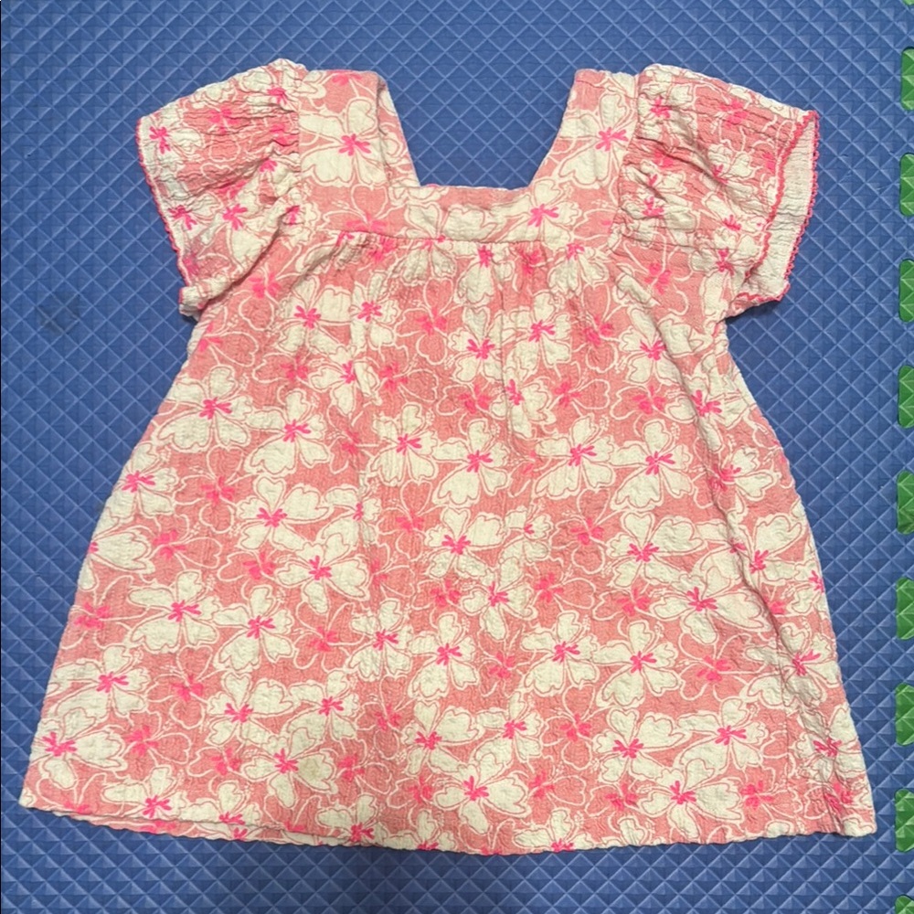 Zara Pink Flower Dress